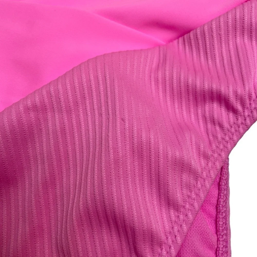 Salt + Cove Not What It Seams Swim Set Bikini Top and Bottoms Peony Pink S New